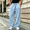 Gefütterte Herren-Sweatpants mit entspannter Passform und geradem Bein für Freizeit und Sport