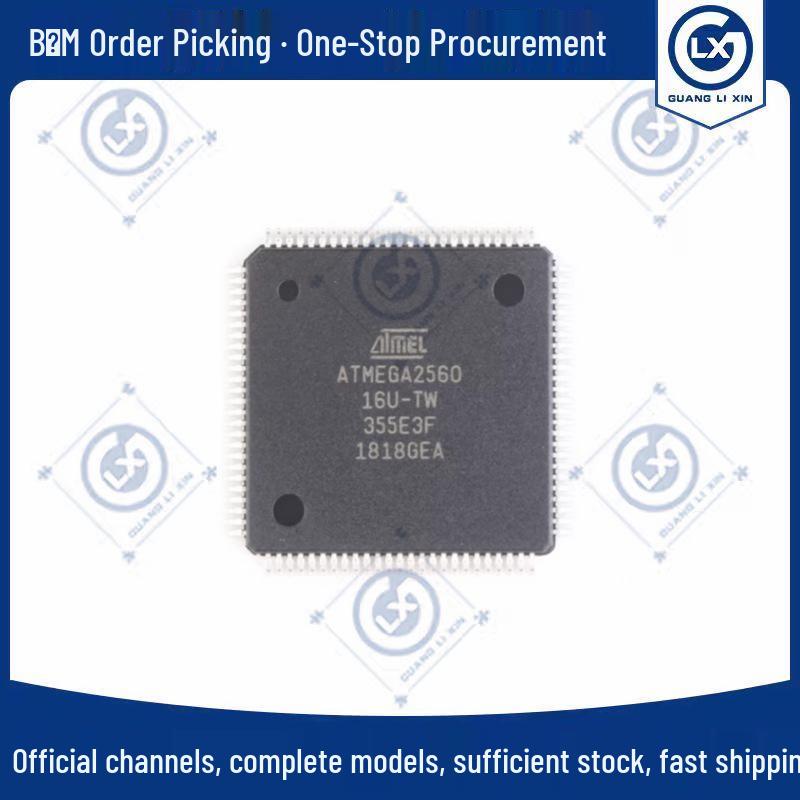 ATMEGA2560-16AU TQFP100 8-bit Microcontroller, 5V, 256K Flash Memory, Single-chip Microcomputer