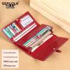 Women's Large Capacity Soft Leather Wallet with Multi-Card Holder