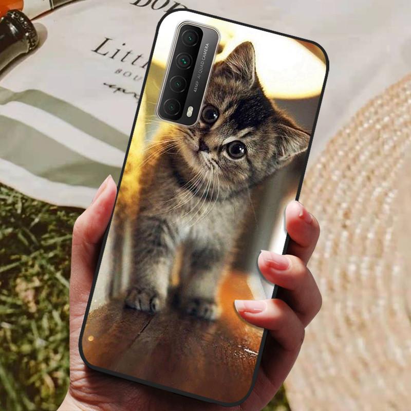 For Huawei P Smart 2021 Case Silicon Back Cover Phone Case For Huawei PSmart 2021 Soft Case P Smart 2021 6.67" Fundas bumper Bag