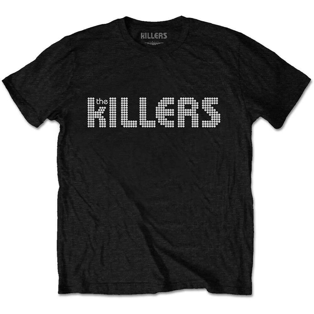 

Черная футболка унисекс приталенного кроя с логотипом Killers Dots