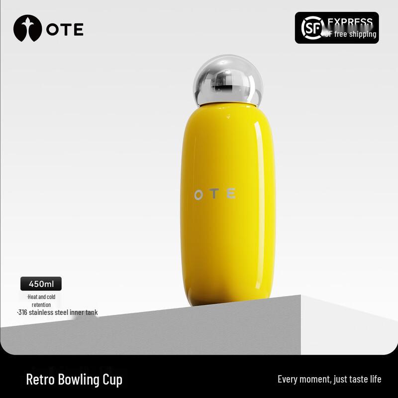 OTE Raincolor Bowling Pin Insulated Thermos