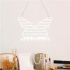 Butterfly Shape Butterfly Necklace Wall Holder Hollow Hanging Jewelry Display Stand  Bracelets