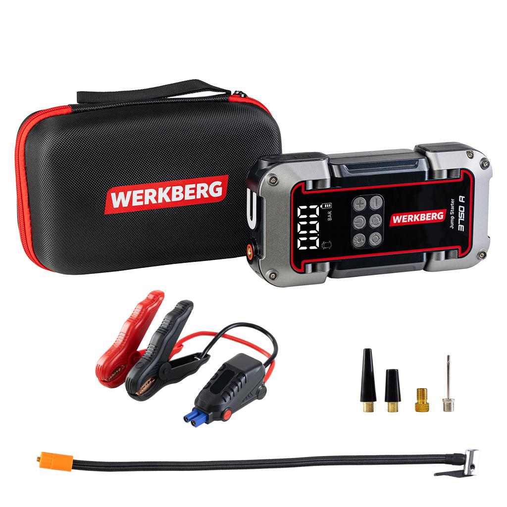 Powerbank rozruchowy WERKBERG AL006 1800A/3750A 26000mAh