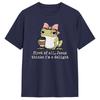 First of All Jesus Thinks Im A Delight Frog Meme Unisex T Shirts Tees Short Sleeve O Neck TShirt 100 Cotton Printing Clothing