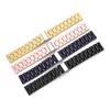 Chembu Omega X Swatch Joint MoonSwatch Compatible Strap, Colorful Resin Quick Release Watch Band, Compatible with Blancpain Five Oceans, Men's and Wom