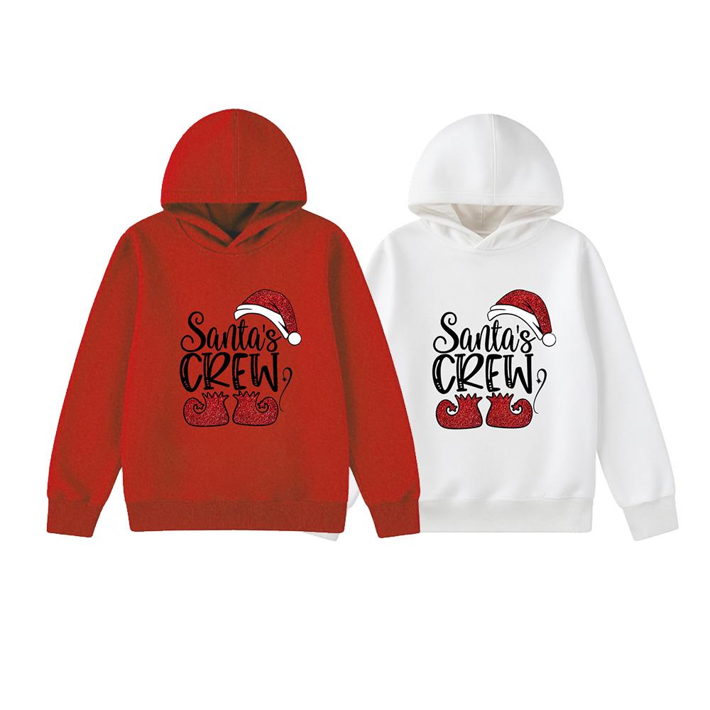 Minecraft Christmas Santa Claus Hoodie age 4-14 Pullover Sweatshirt for Kids Boys Girls Christmas Gift Costume cartoon print New Year gift
