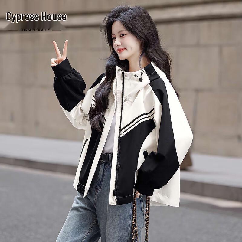 

Женская повседневная куртка с капюшоном и кулиской для работы S