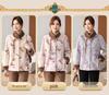 Mom's 2024 Waterproof Mink Velvet Short Jacket: Chinese Style Leather and Fur for Middle-Aged & Elderly Women