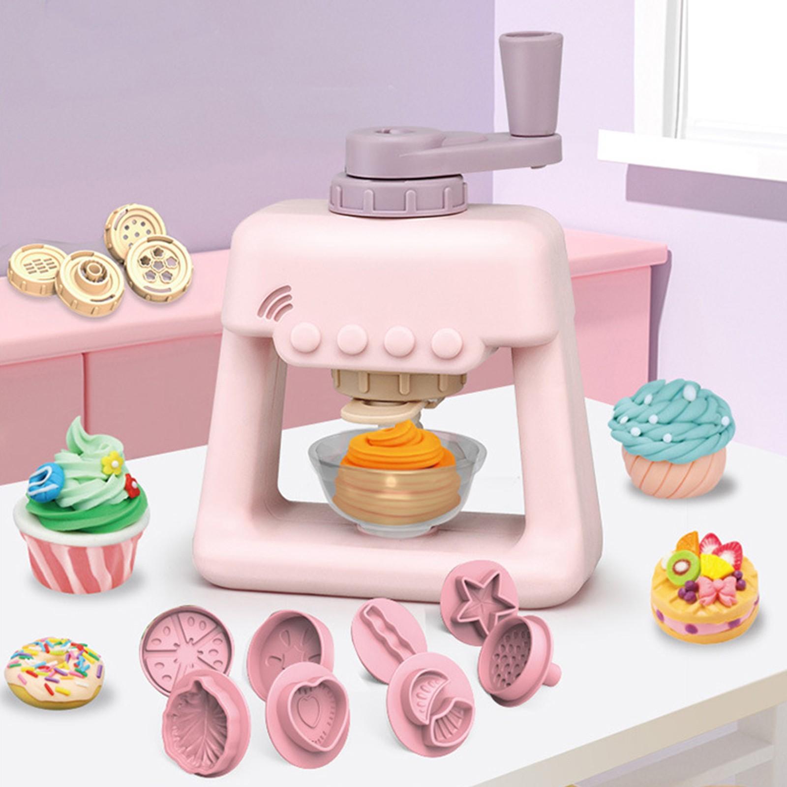 

Дитяча гра в тісто. Машина для морозива. Локшина. Набір для тіста. Ігровий набір для створення кухні. Дівчата, хлопчики