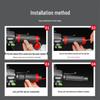 Non-slip Silicone Motorcycle Handlebar Covers - Wear-resistant, Hand-pull Design, Perfect for Electric Vehicle Modification
