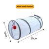 Pet Cat Tunnel Toys Foldable White Pet Cat Kitty Training Interactive Fun Toy For Cats Rabbit Animal Play Tunnel Tube