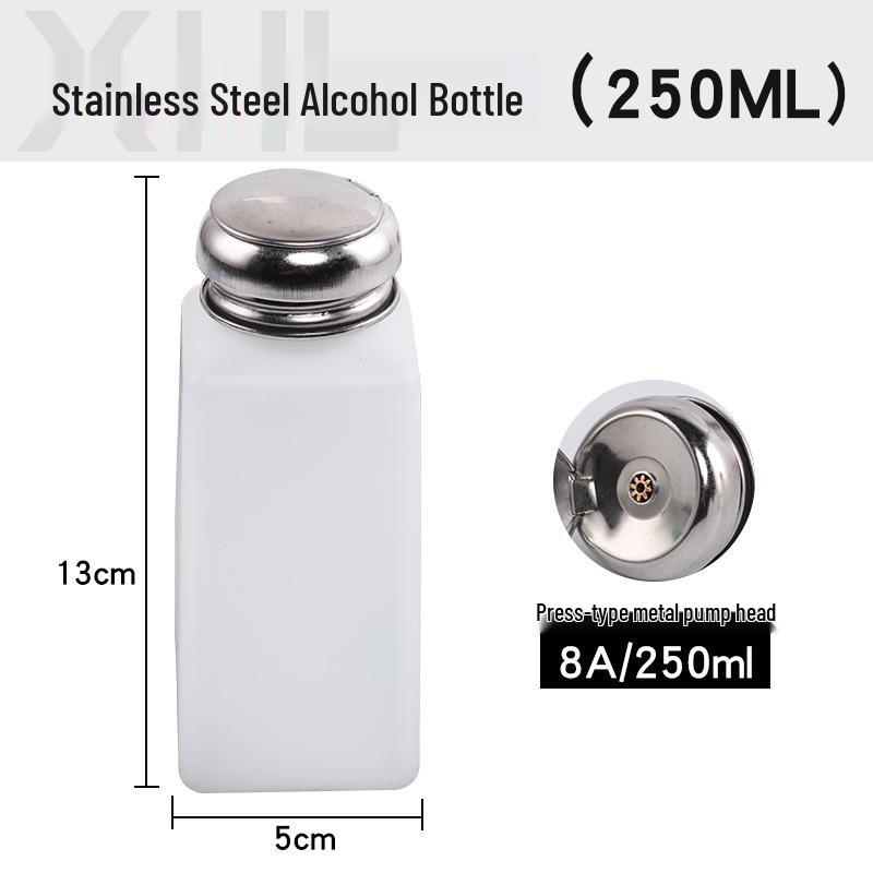 Press-Type Anti-Static Plastic Alcohol Bottle: 100ml, 200ml, 250ml for Board Washing