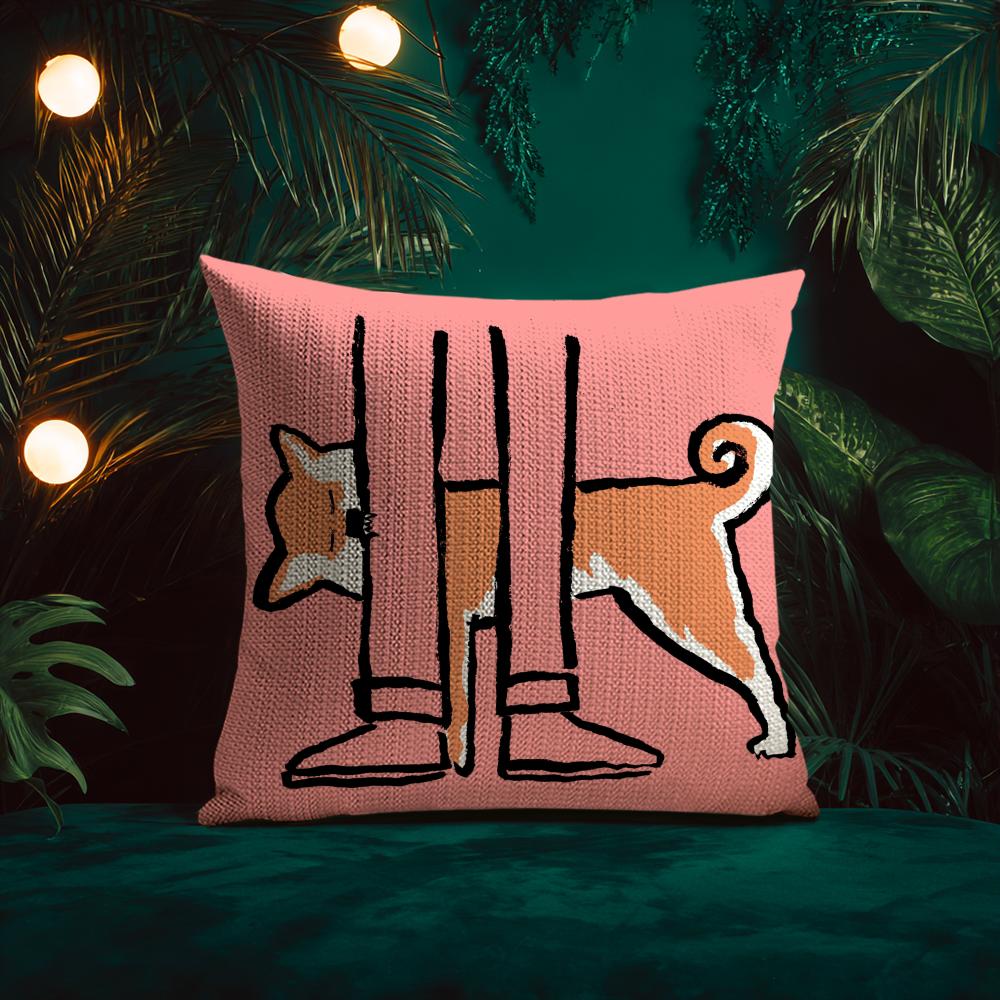 Fantasy Funny Style Interesting Cushion Cover Silky elegant Comfort Sofa Bed Invisible zipper Beach pillowcase