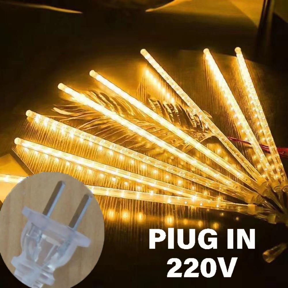 Waterproof Fairy String Lights 8 Tube Atmosphere Lamp Home Decor Decorative Lights  Thanksgiving