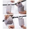 Cartoon Face Baby Stroller Cup Rack Large Capacity Kitchen Storage Bag Silicone Cup Holders  Bath
