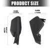 Motorcycle Hand Guards Windproof Anti Skid Protection PP Aluminum Iron Construction Quick Installation No Tools Needed