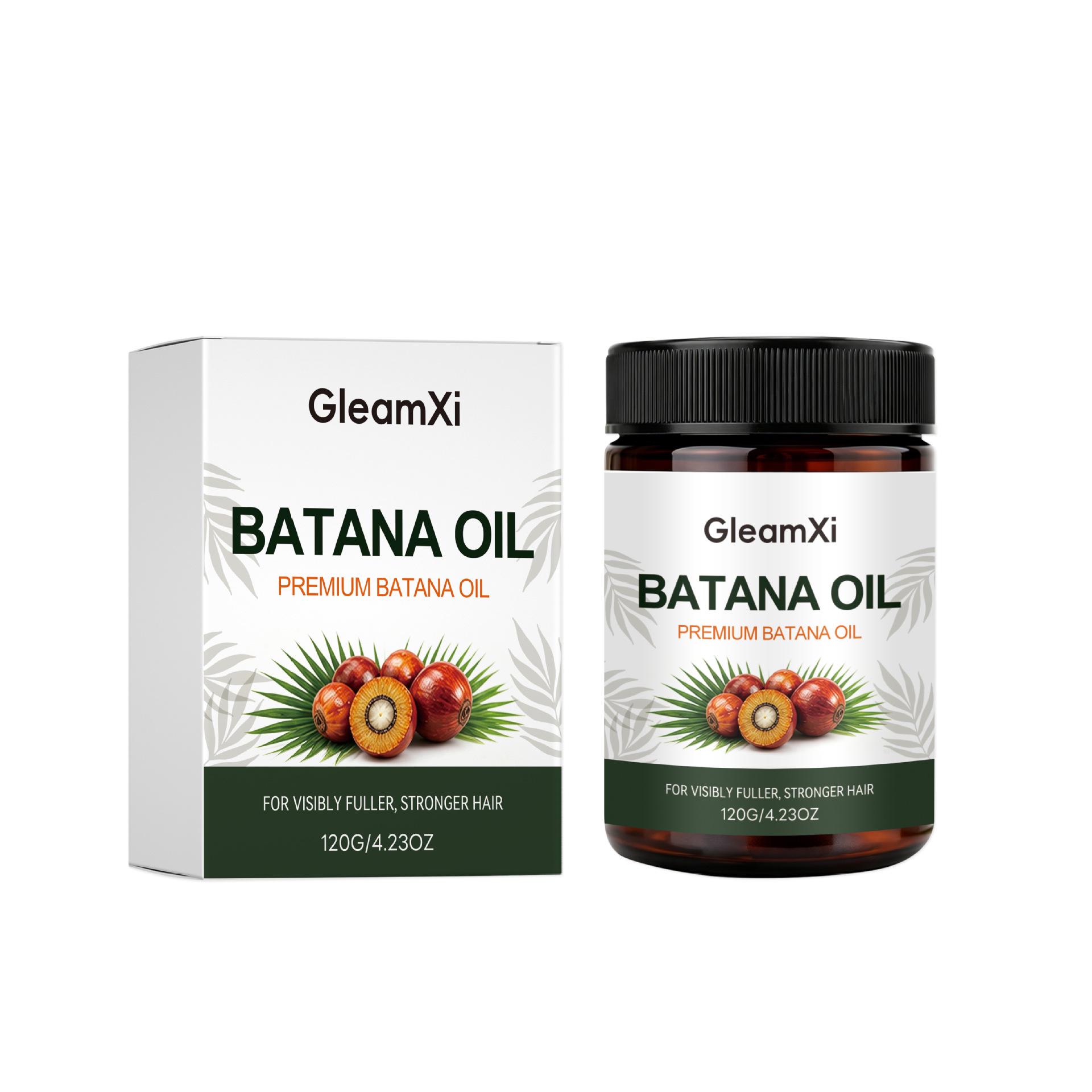 Масло для волос GleamXi Batana - Мягкое, Увлажняющее и Освежающее для Гладких, Блестящих Прядей - Ежедневные Средства для Ухода за Волосами
