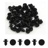uxcell Clip/Rivet/Fastener 10mm Plastic Rivet 25.5 x 19mm Push Clip
