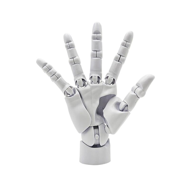 Movable Joint Finger Gashapon 1/2 Hand Model 1:1 Palm Painting Art Miniature Model Reference Tool Hand Desktop Decoratoion