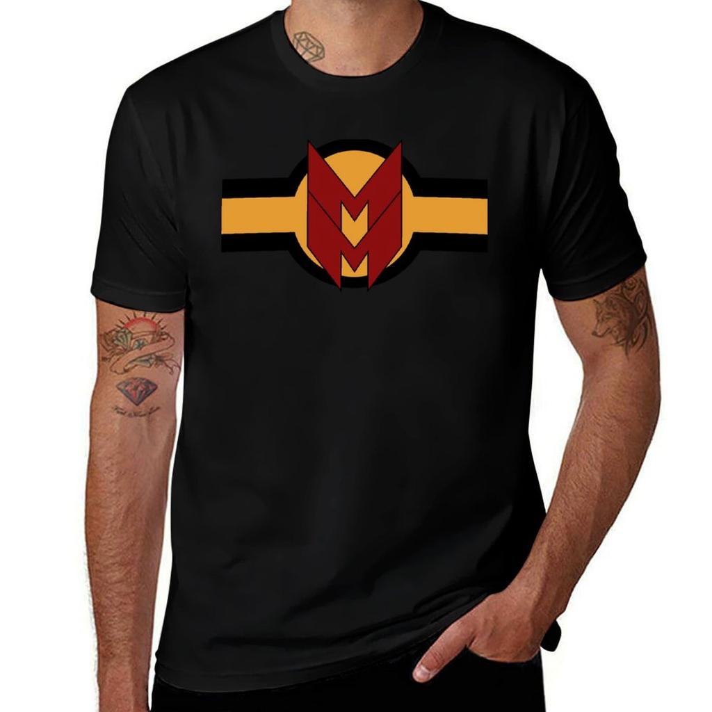 MiracleUnisex Modern Logo (Black Stripes) TShirt Holiday All Match TShirt