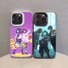Anime M-Milky Subway Phone Case For iPhone 17,16,15,14,13,12,11,Pro Max,Plus Candy Silver Cover