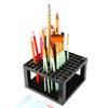 Plastic Painting Brush Hold 20 Slot Portable Design Storage For Artists Students Professionals