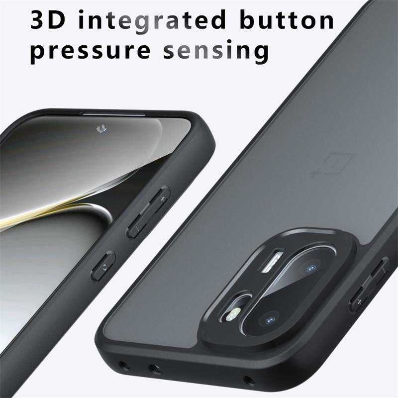 Translucent Matte Phone Case For OnePlus Ace 6 Anti-knock Shockproof Matte Back Cover OnePlus Ace 6 Case For OnePlus Ace 6 Case