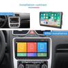NOVÝ 9" Android 9.1 HD 1080P dotykový displej 2Din autorádio stereo s GPS WiFi MirrorLink FM Bluetooth D-Play Forvolkswagen Škoda Seat Golf Polo