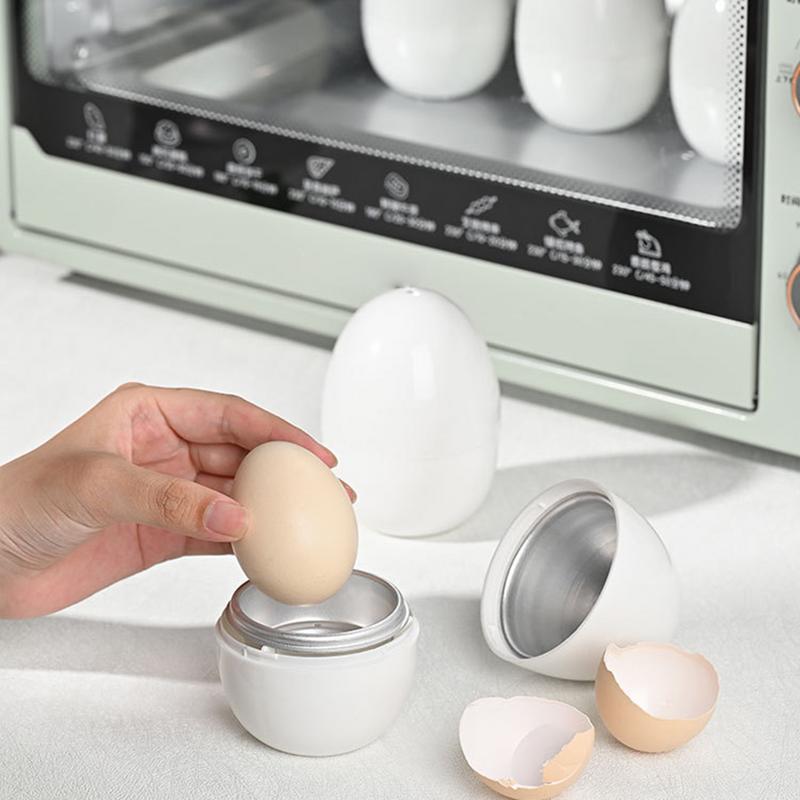 Microwave Egg Steamer Boiler Cooker 1/4 Eggs Capacity Easy Quick 5 Minutes Hard Or Soft Boiled Kitchen Cooking Tools