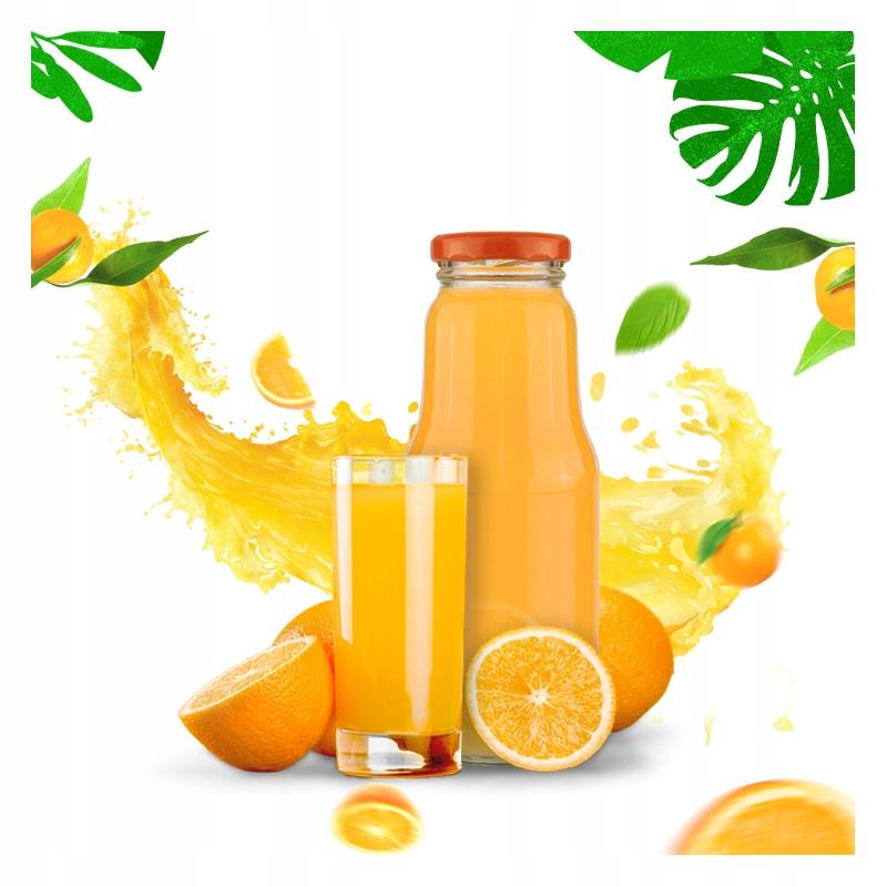 Butelka Fruit Na Sok Soczek Syrop 300Ml + Wieczko Na Wode Soki Przetwory