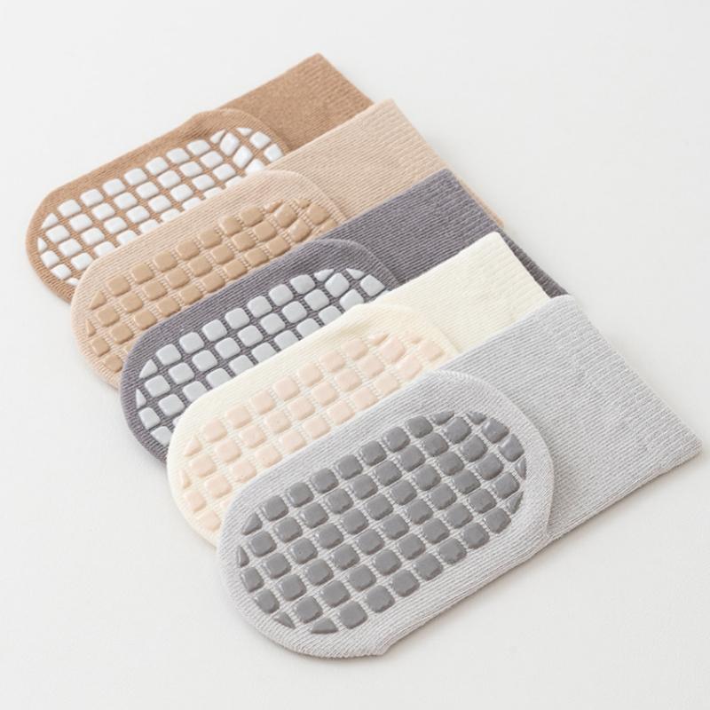 Spring Autumn Children Kids Anti-slip Long Socks Cartoon Soft Baby Toddler Home Trampoline Socks Boys Girls School Sports Socks