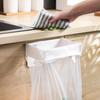 Foldable Trash Can Magnetic Closure Waste Bag Hanger Racks for Kitchen Cabinets Doors and Cupboards