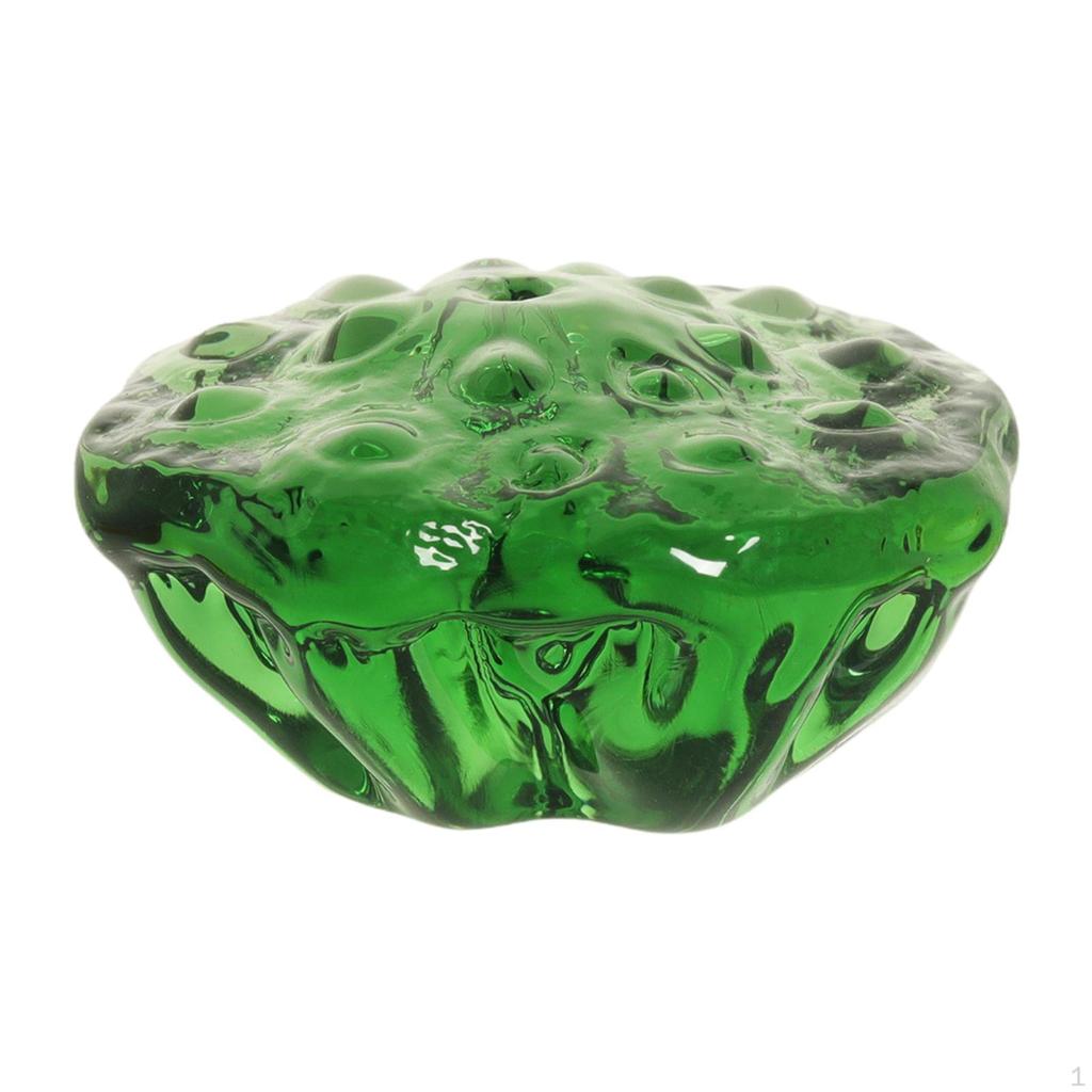 Decorative Fruits Figurines Chirstmas Decor Multicolor Creative Collectible Display Props Crystal