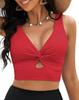 2025 Solid Color Split Bikini Swimwear