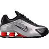 Nike Shox R4 GS OG 2025 Kids Sneakers Silver Metallic-Silver Black CW2626-005