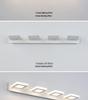 Waterproof Modern LED Bathroom Vanity Light with Anti-Fog Eye Protection