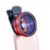 2 Functions Mobile Phone Lens 0.45X Wide Angle Len & 12.5X Macro Hd Camera Lens Universal for iPhone Android Phone Smartphone