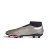 Adidas Predator 24 League Laceless FG Vivid Horizon Pack Unisex Sneakers Grey Platinum-Metallic Aurora-Black IF6331