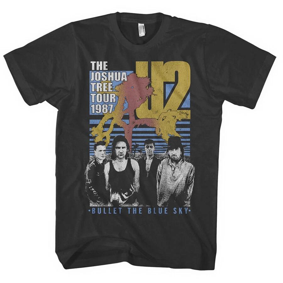 U2 - Bullet The Blue Sky-1987 Tour - Black T-shirt XL