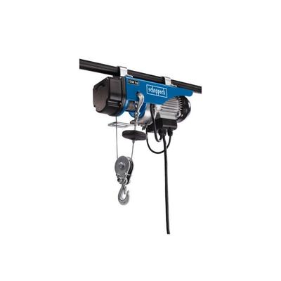 Electric Hoist - Scheppach - HRS250 - Capacity 125/250 Kg - Lifting Height 12/6 M