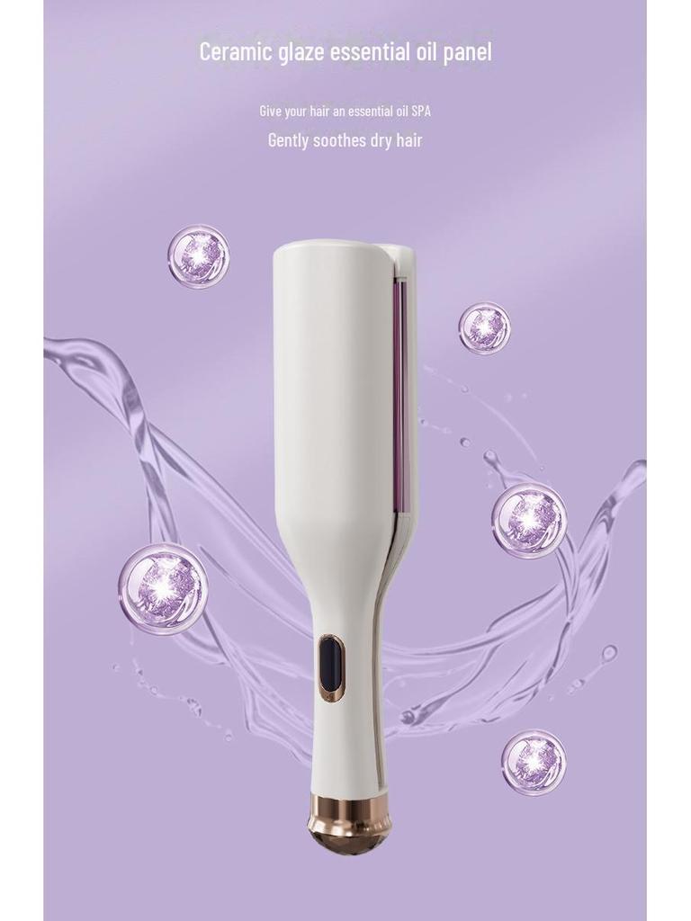 French 32mm Digital Curling Iron for Big Wave and Deep V Curls