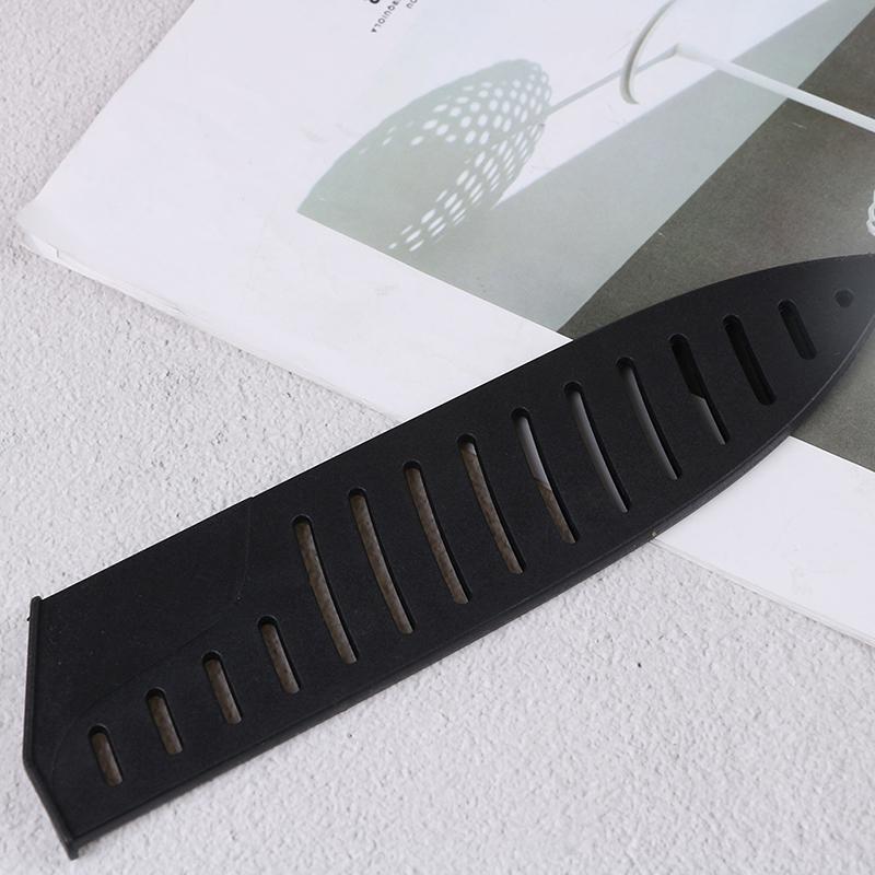 Black Plastic Kitchen Knife Blade Protector Sheath Cover For 8 Inches Knife