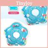 Baby Swimming Ring 41x41cm Adjustable Safe Dual Air Chamber Neck Float For Infants