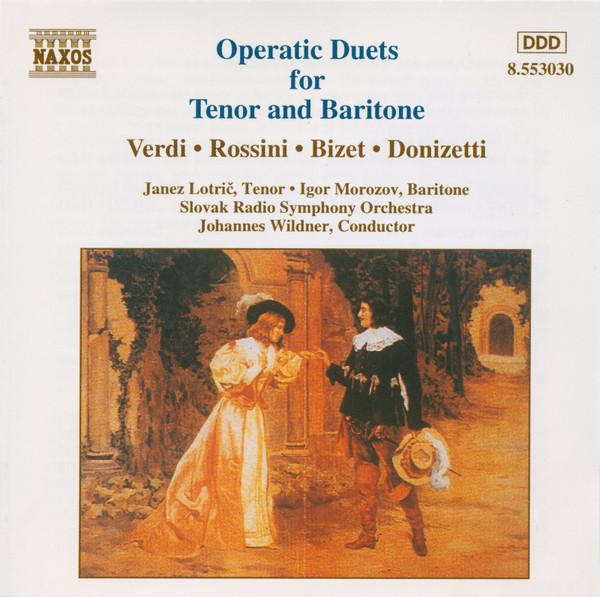 

CD IGOR MOROZOV, GAETANO DONIZETTI, GE - Operatic Duets For Tenor And Barito 8553030 Naxos 1994 Europe Classical Used