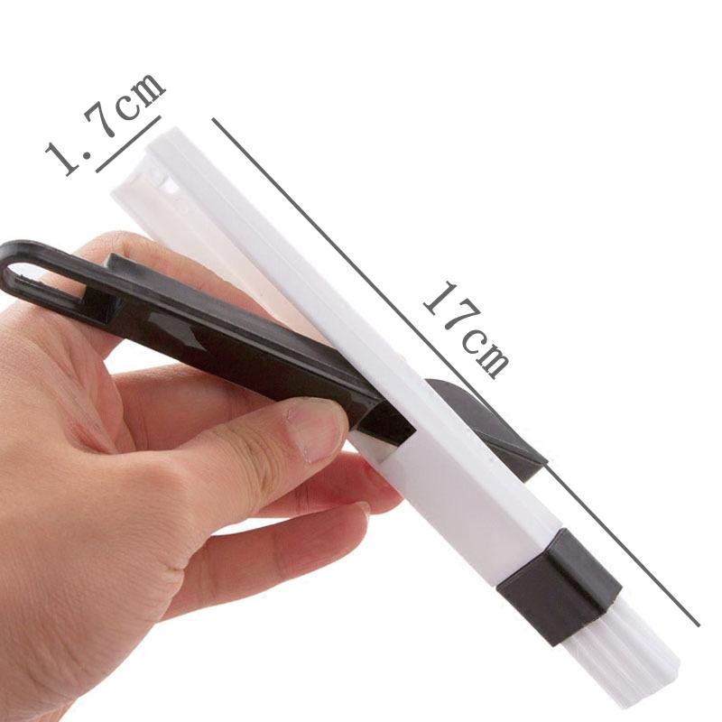2 Pcs Window Groove Cleaning Brush with Cleaning Dustpan Screen Window Cleaning Tools