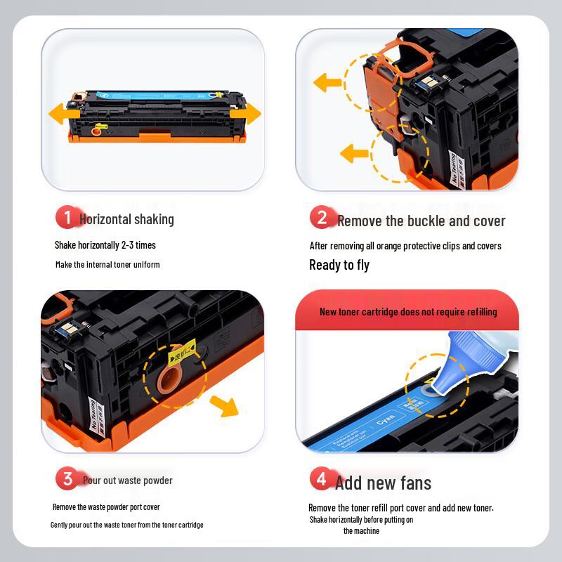 Compatible Canon CRG331 High Capacity Toner Cartridge Set