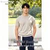 SHANSHAN Men's 100% Cotton Short Sleeve Round Neck T-Shirt