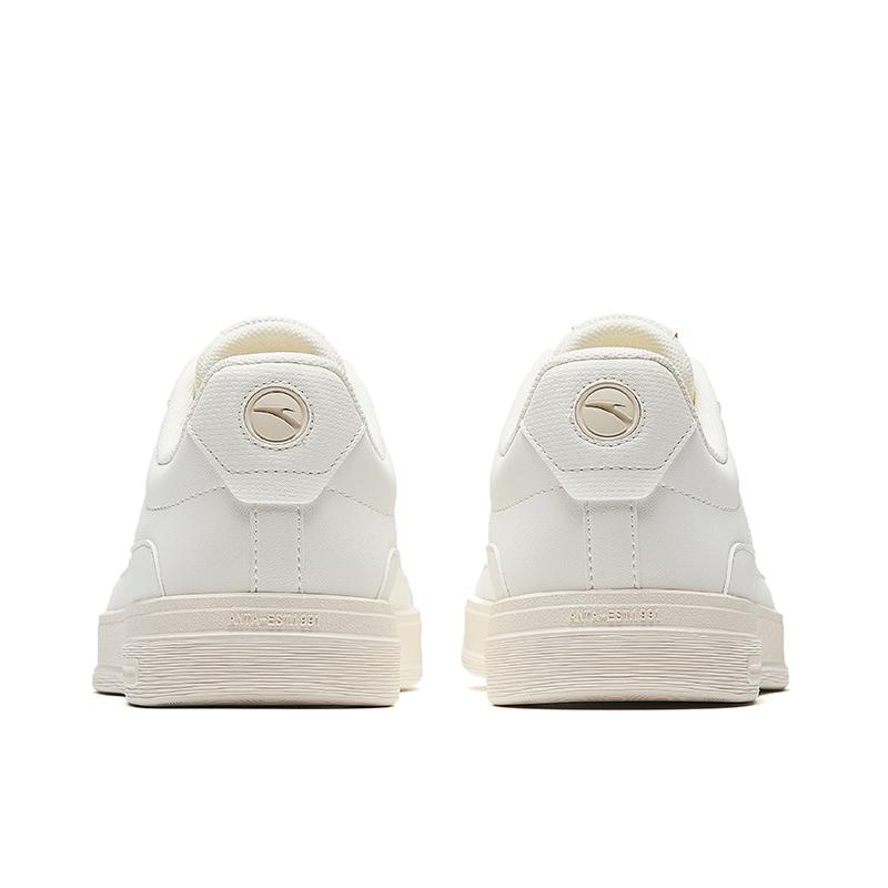 Anta Classic Minimalist Versatile Durable Lightweight Low-Top Skate Shoes Men Sneakers Ivory-White 912538026-1