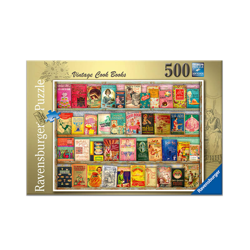 

R164127 Vintage Cookbook 500pcs Board Game
